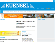 Tablet Screenshot of kuenselonline.com